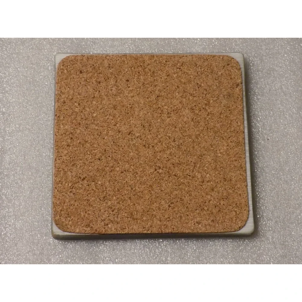 Lot Of 4 Wolf Marble Stoneware Coasters Set